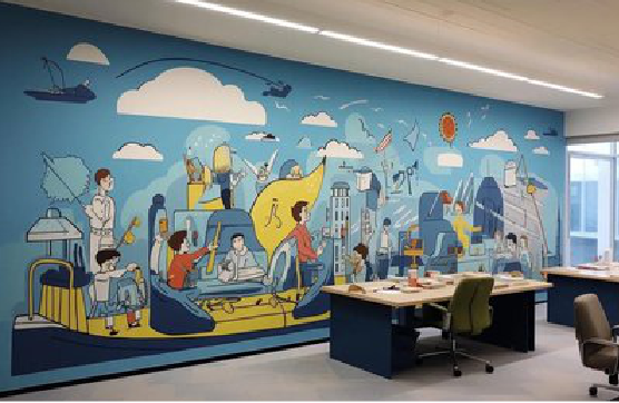 寿宁办公室墙绘的特点。