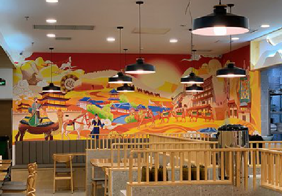 寿宁商业空间彩绘介绍。