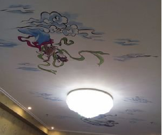 寿宁如何快速绘制天花板上的手绘墙？